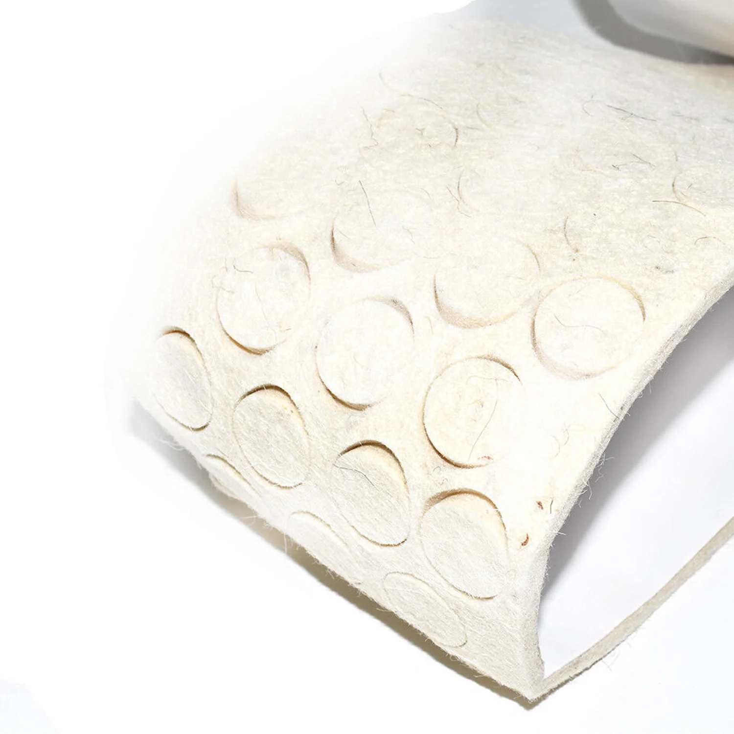 90 x Wool Felt Wall & Floor Furniture Protection Pads Picture Frame 16mm x 3.8mm - Image 3