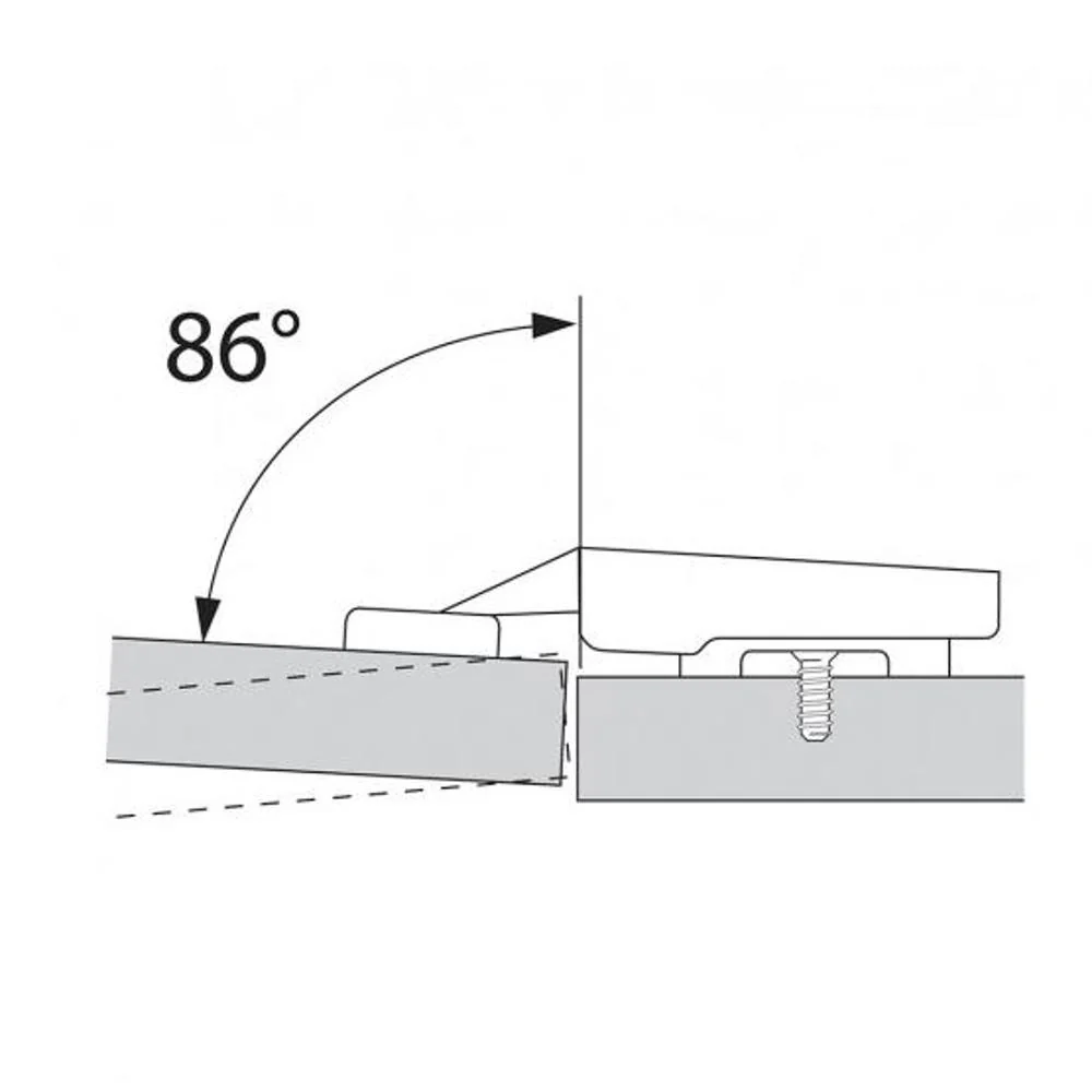 Blum Hinge Opening Restrictor Angle Stop 74.1103 - Image 3