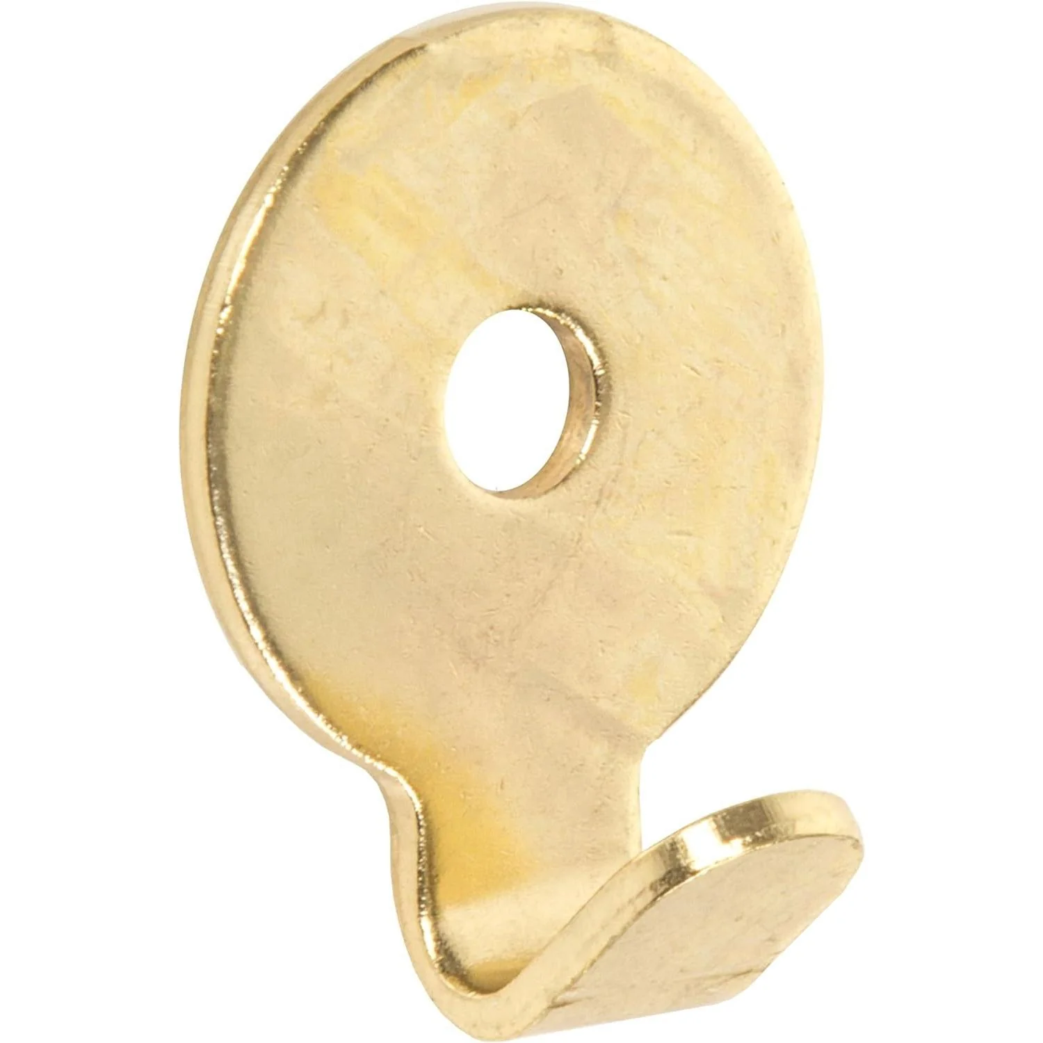 Brass Heavy Duty Round Picture Hook & Fixings (20 Pack) - Image 2