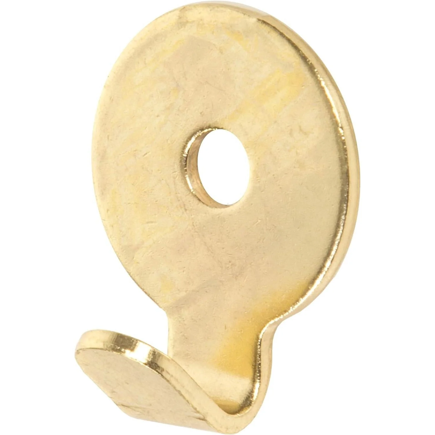 Brass Heavy Duty Round Picture Hook & Fixings (3 Pack) - Image 3