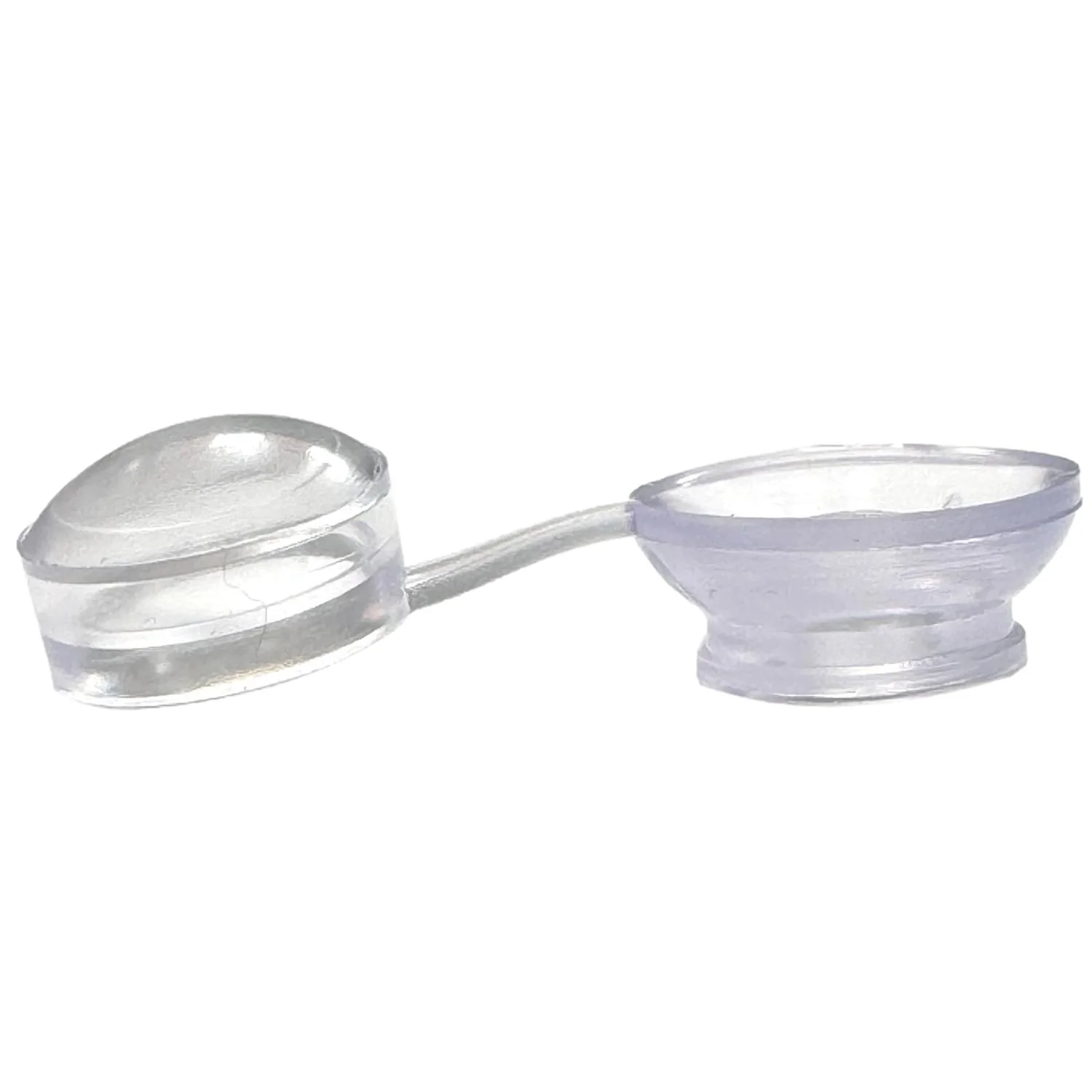Corrugated Roofing Screw Strap Caps Clear Plastic (500 Pack) - Image 2