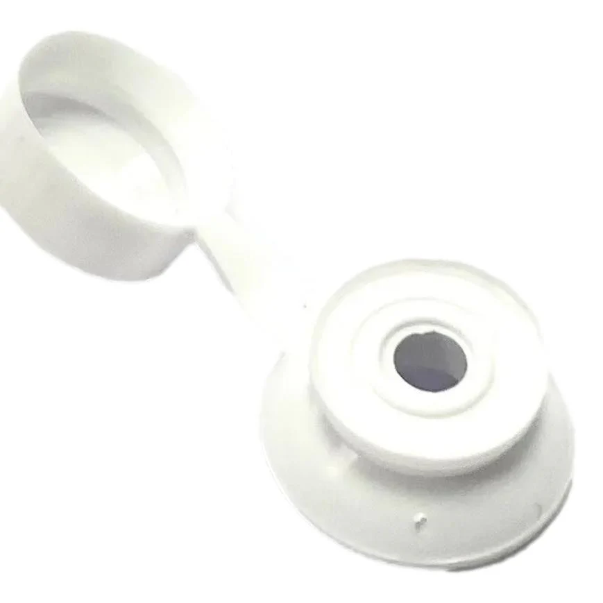 Corrugated Roofing Screw Strap Caps White Plastic (100 Pack) - Image 2