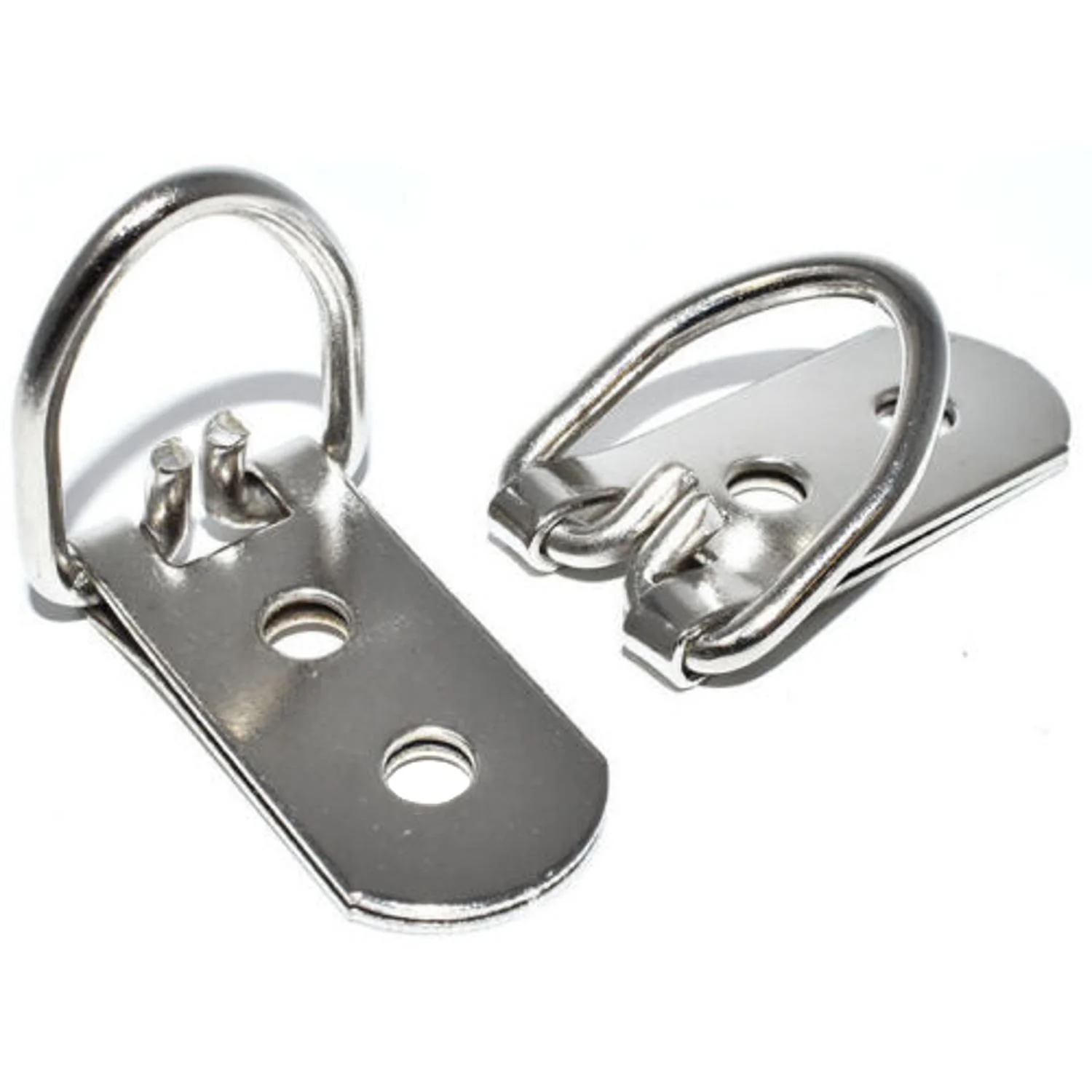 D Ring Heavy Duty Hanger Nickel 58mm/2.3" 20kg Pack of 10 - Image 4
