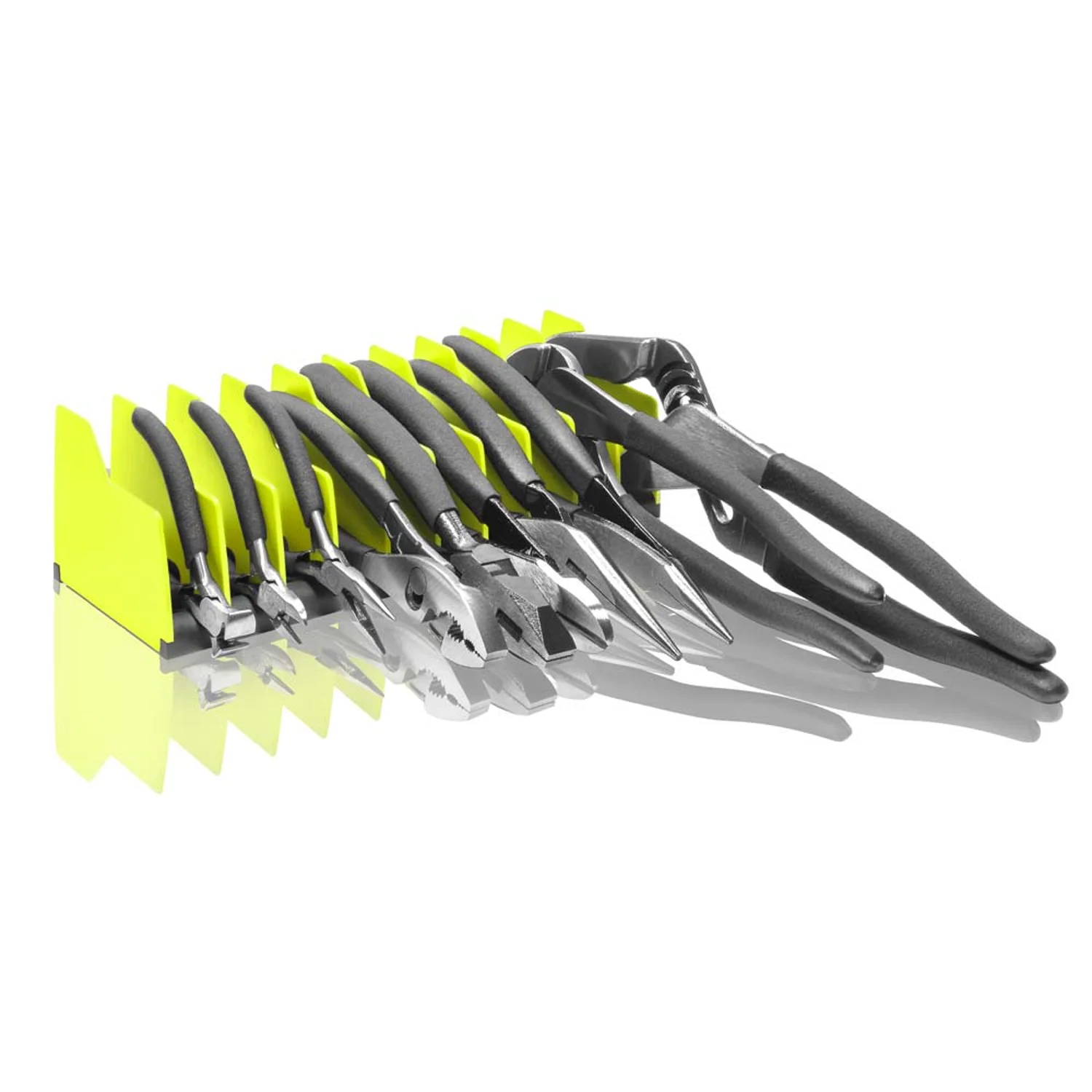 Ernst 5505HV 10 Tool Plier Pro Organiser Storage Hi-Viz/Black - Image 3