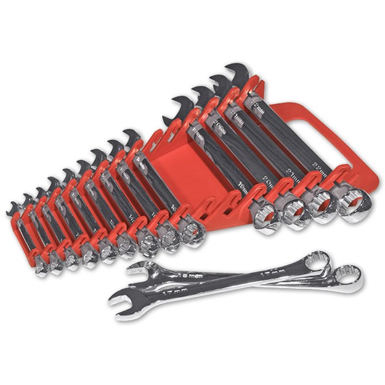 Ernst 5088 15 Tool Gripper Spanner/Wrench Organiser Red - Image 3