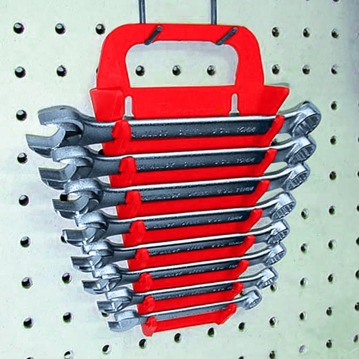 Ernst 5088 15 Tool Gripper Spanner/Wrench Organiser Red - Image 5