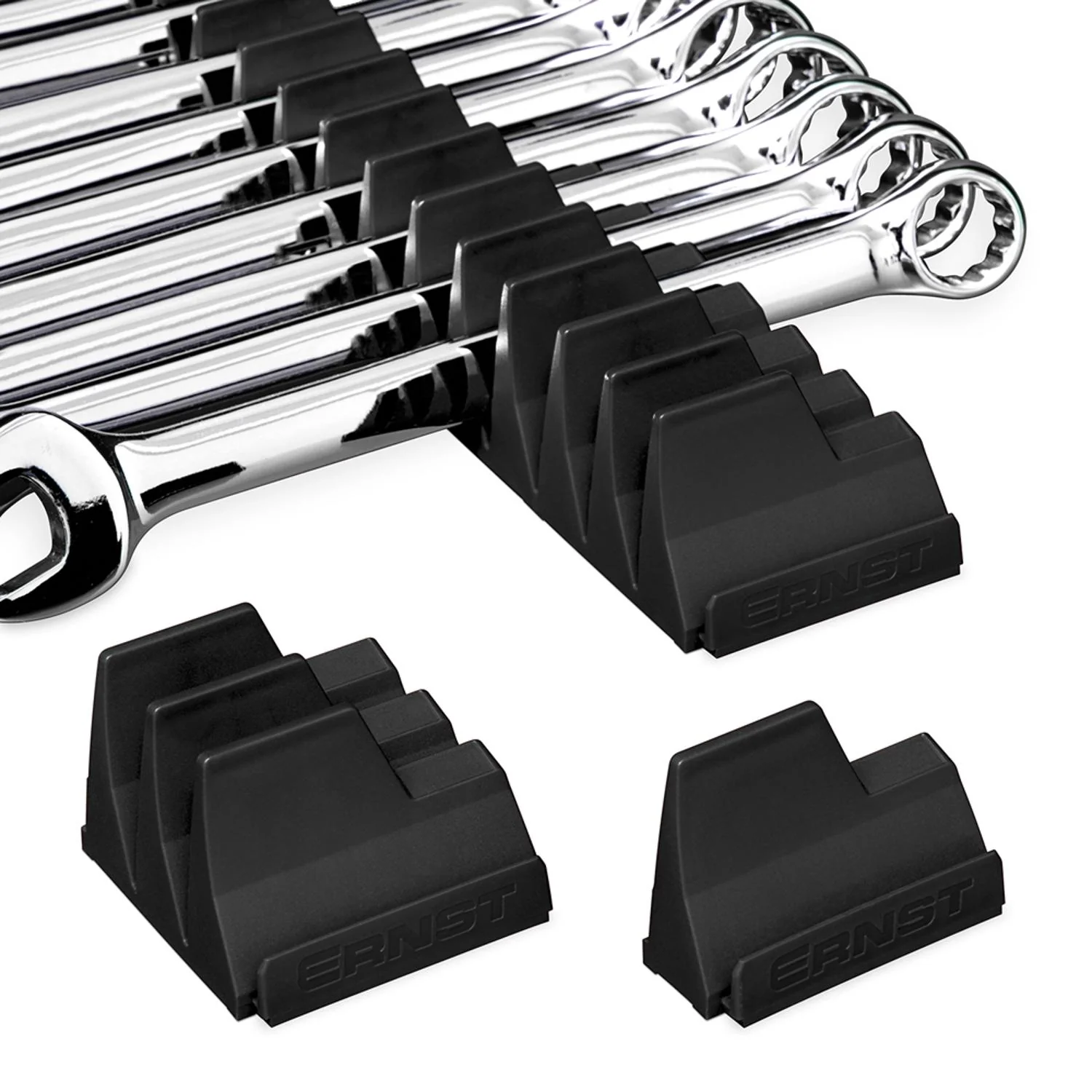 Ernst 5410 Wrench Pro 40 Tool Spanner Storage Organiser Black - Image 3