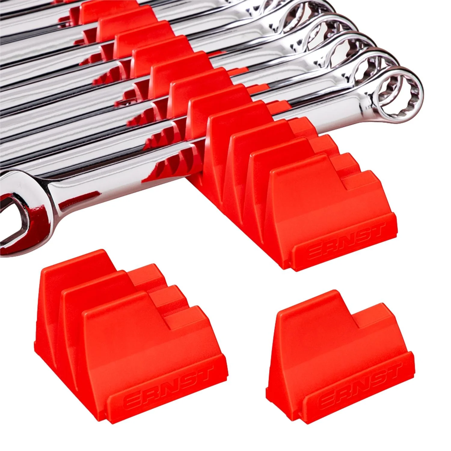 Ernst 5412 Wrench Pro 40 Tool Spanner Storage Organiser Red - Image 3