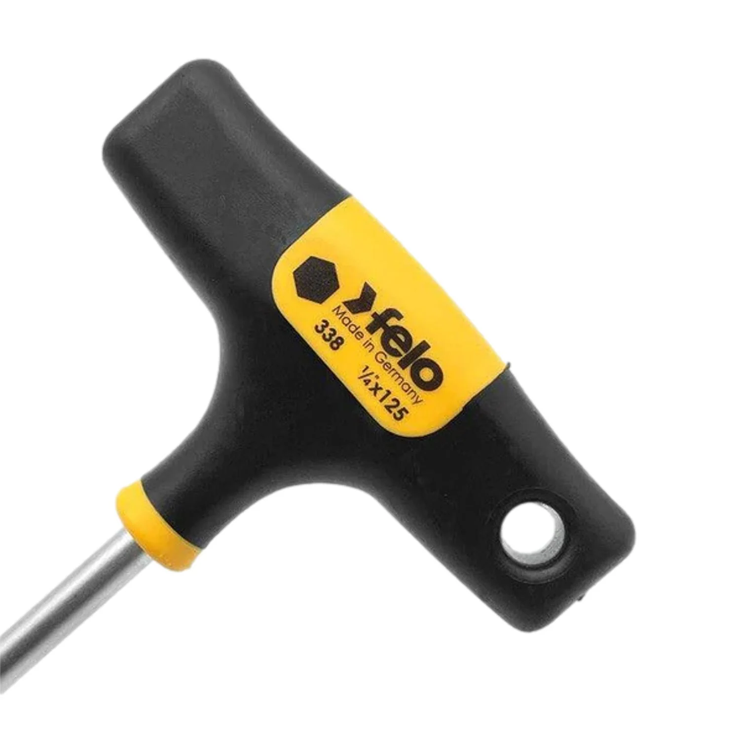 Felo T-Handle 1/4" Magnetic Bitholder Driver 125mm - Image 3