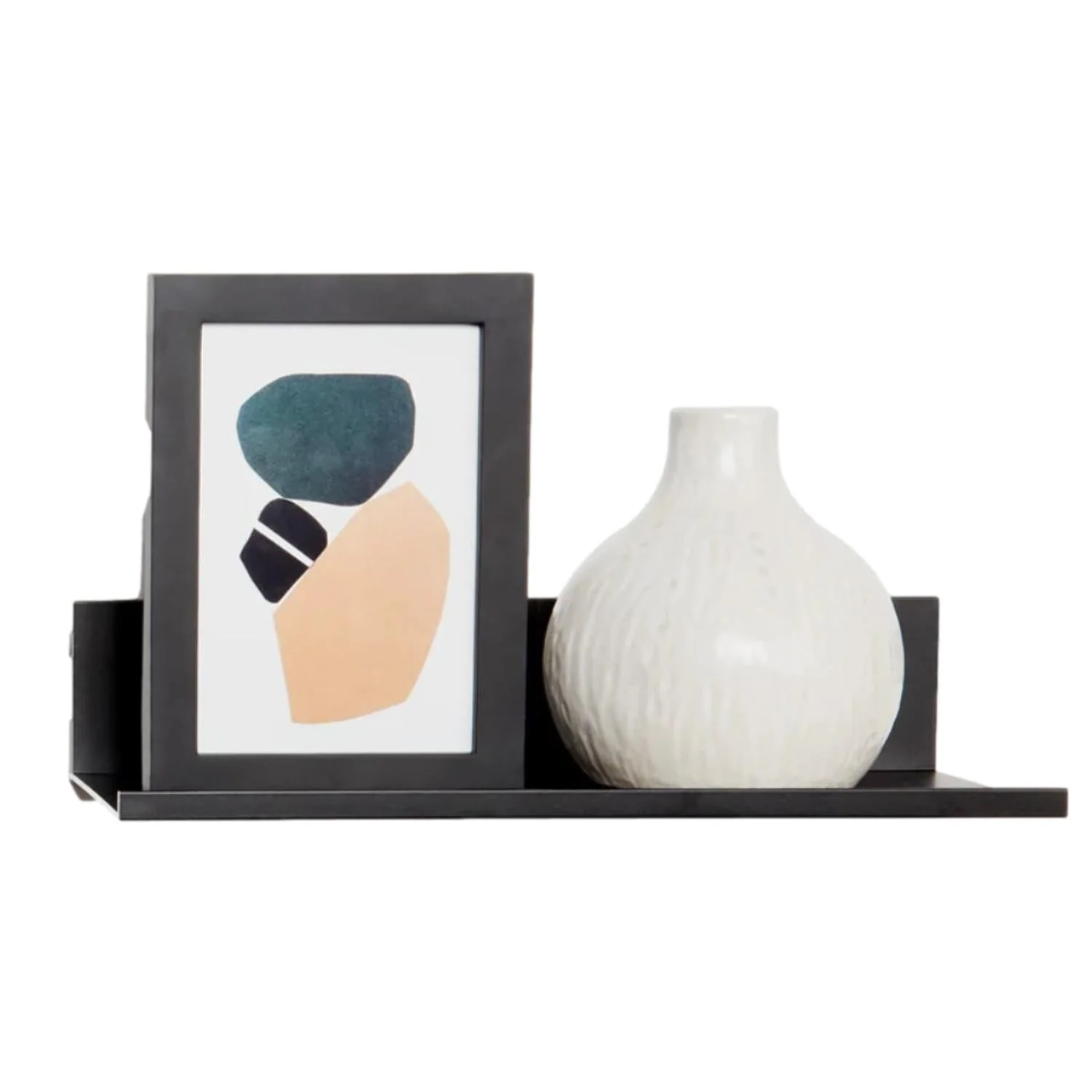 Hangman "No Stud" White Floating Wall Shelf 450mm (18") - Image 5