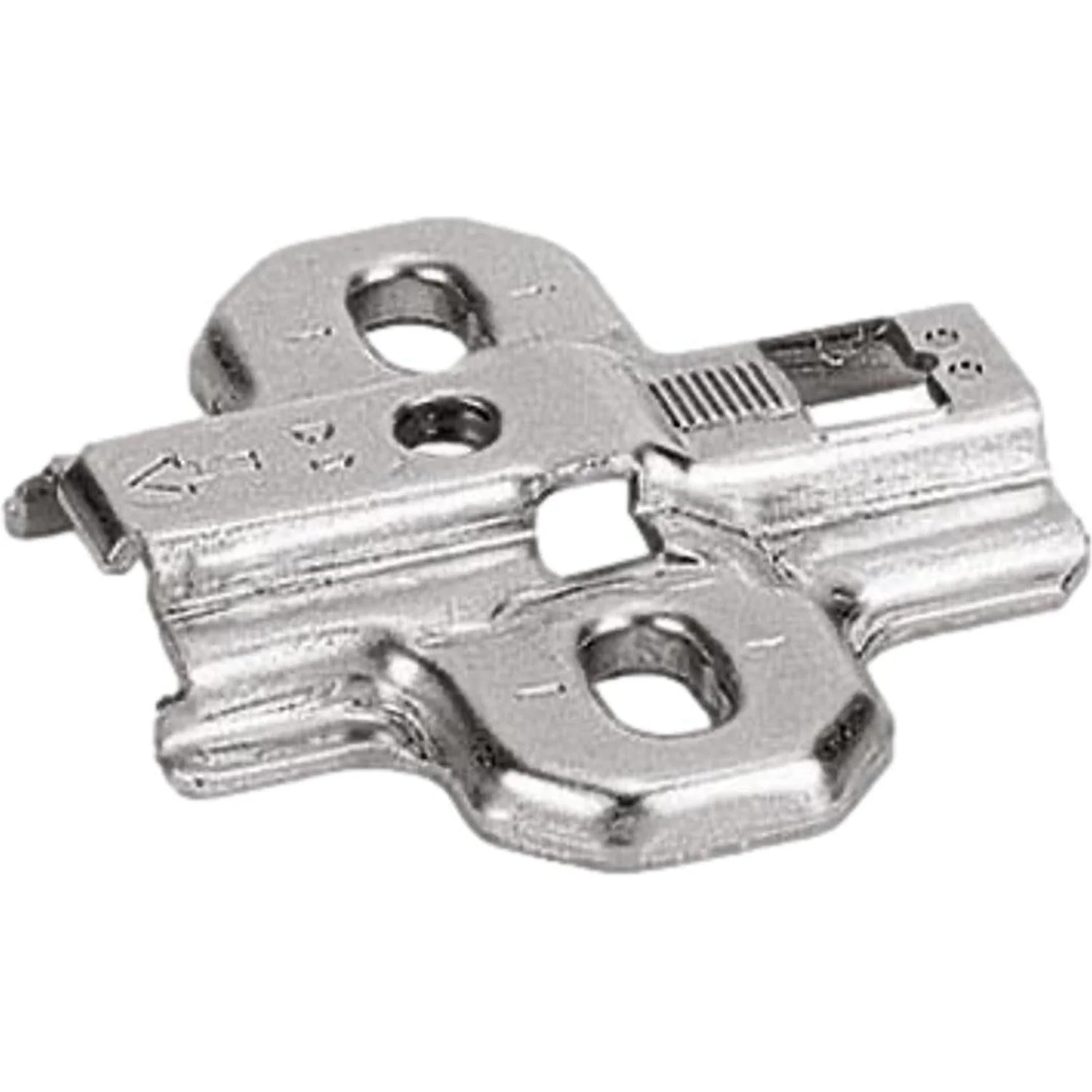 Hettich 9433 Intermat 110° Overlay Hinge & Mounting Plate 1029518 (2 Pack) - Image 3