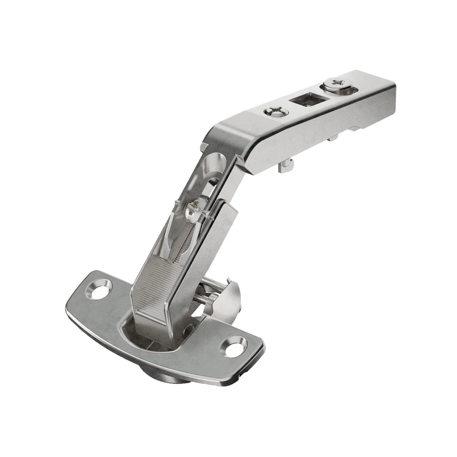 Hettich Intermat 9930 50-65° Corner Cabinet Overlay Hinge & Mounting Plate 9090115 - Image 2