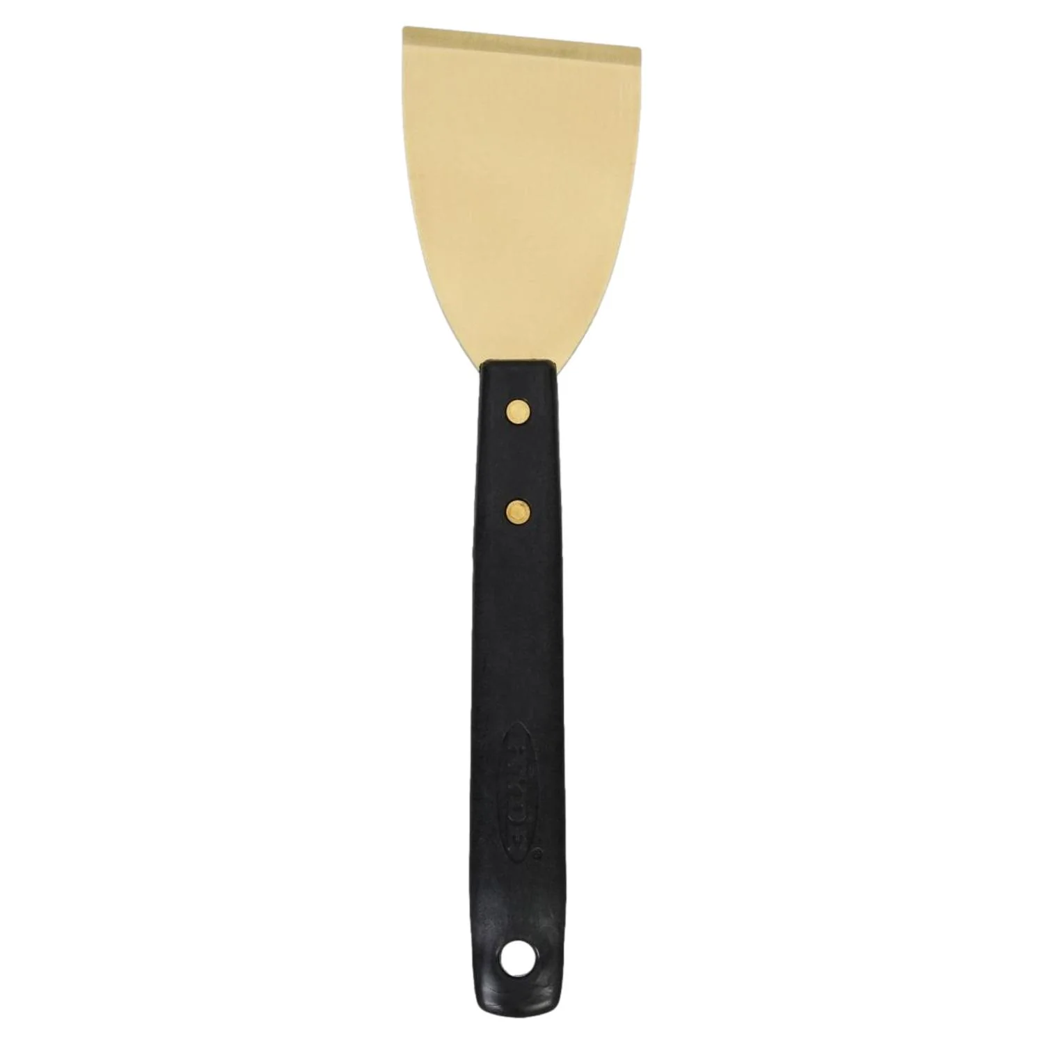 Hyde 12055 Brass Long Handle Chisel Paint Scraper 76mm (3") - Image 2