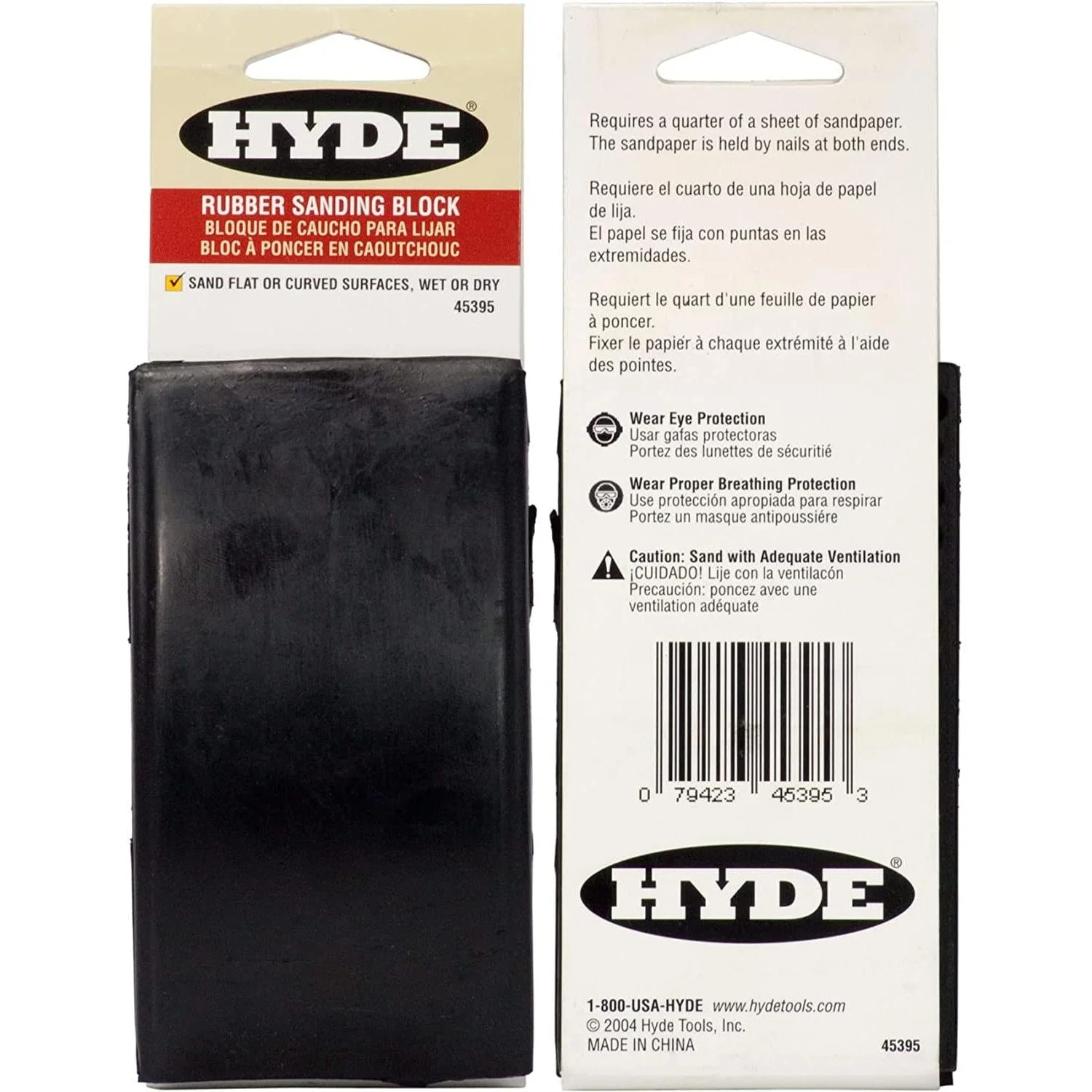 Hyde 45395 Professional Rubber Sanding Block - Image 3