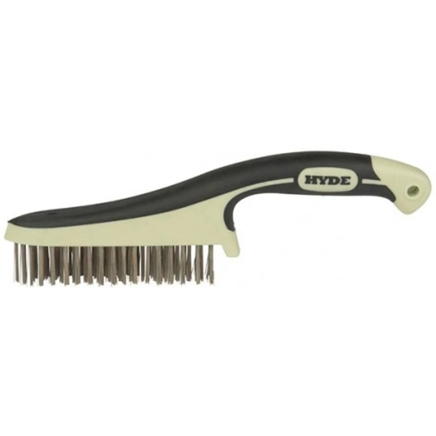 Hyde 46842 Maxxgrip Pro Stainless Steel Wire Brush 28cm (11") - Image 4