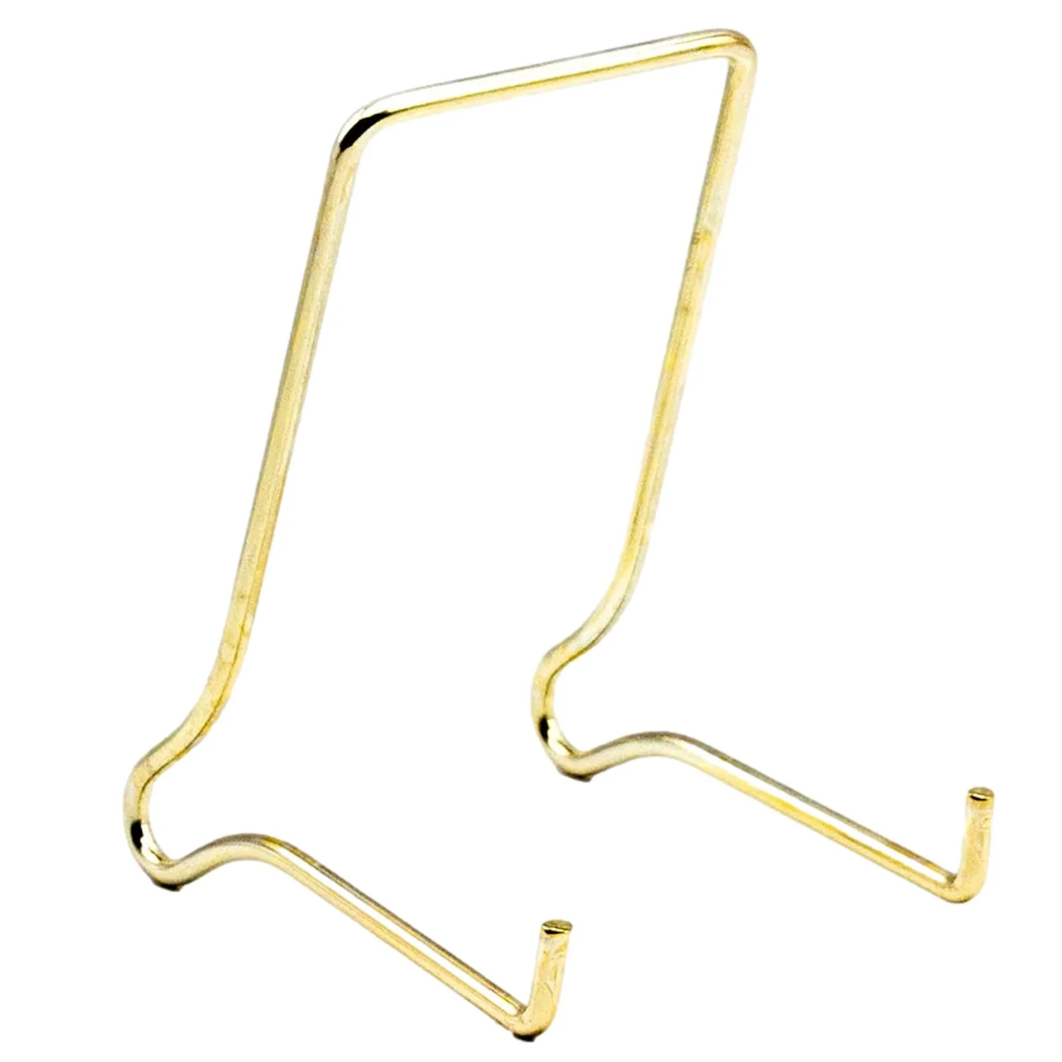 JES Extra Large 165mm Wire Plate Stand Brassed (Size 4, 10 Pack) - Image 3