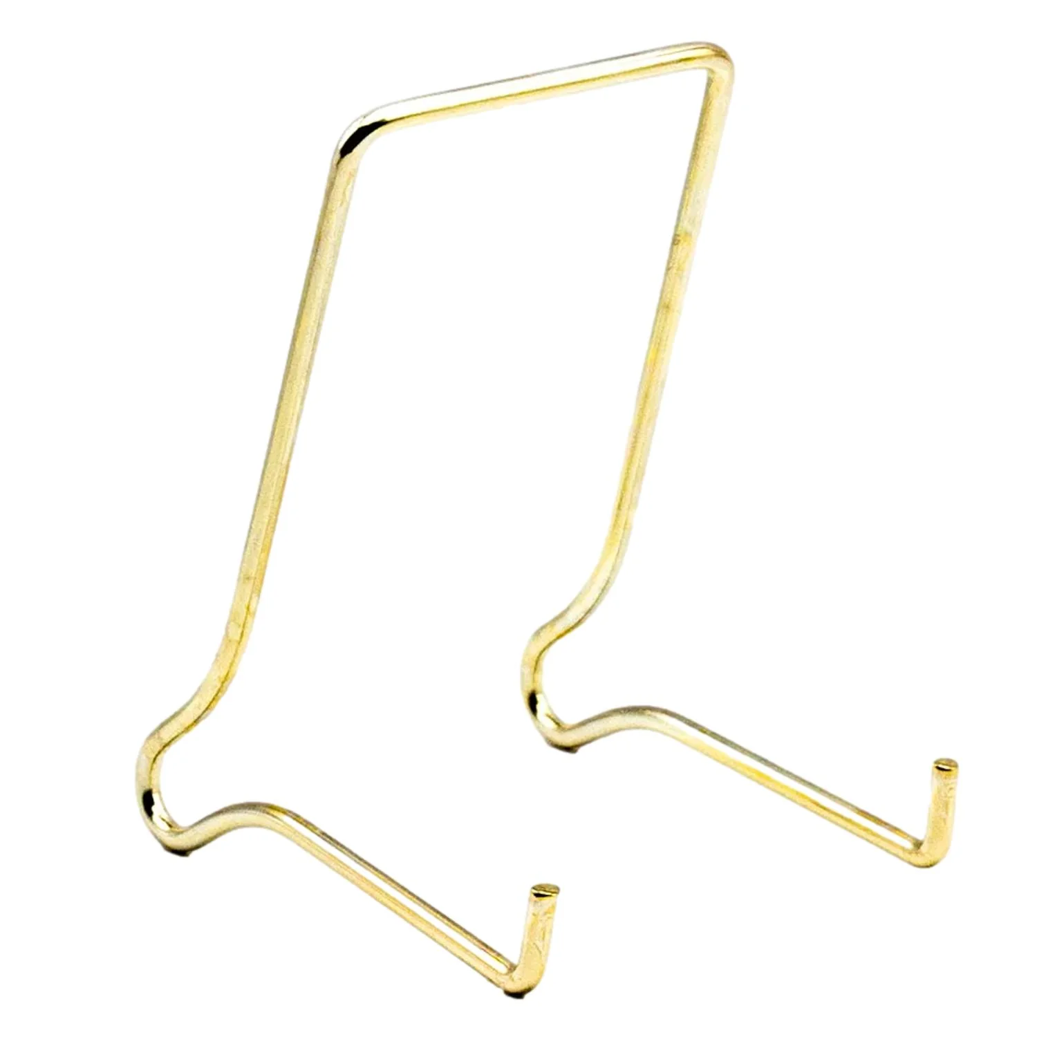 JES Large 140mm Wire Plate Stand Brassed (Size 3, 10 Pack) - Image 3