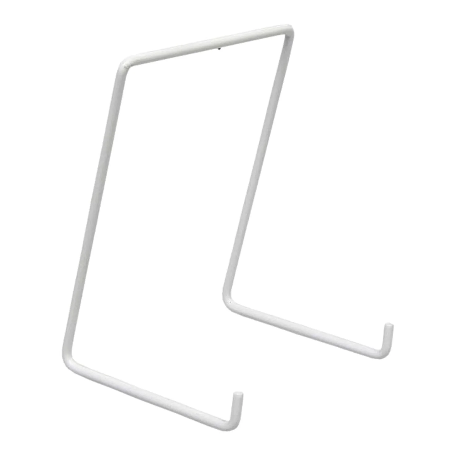 JES Medium 115mm Wire Plate Stand White (Size 4, 10 Pack) - Image 3