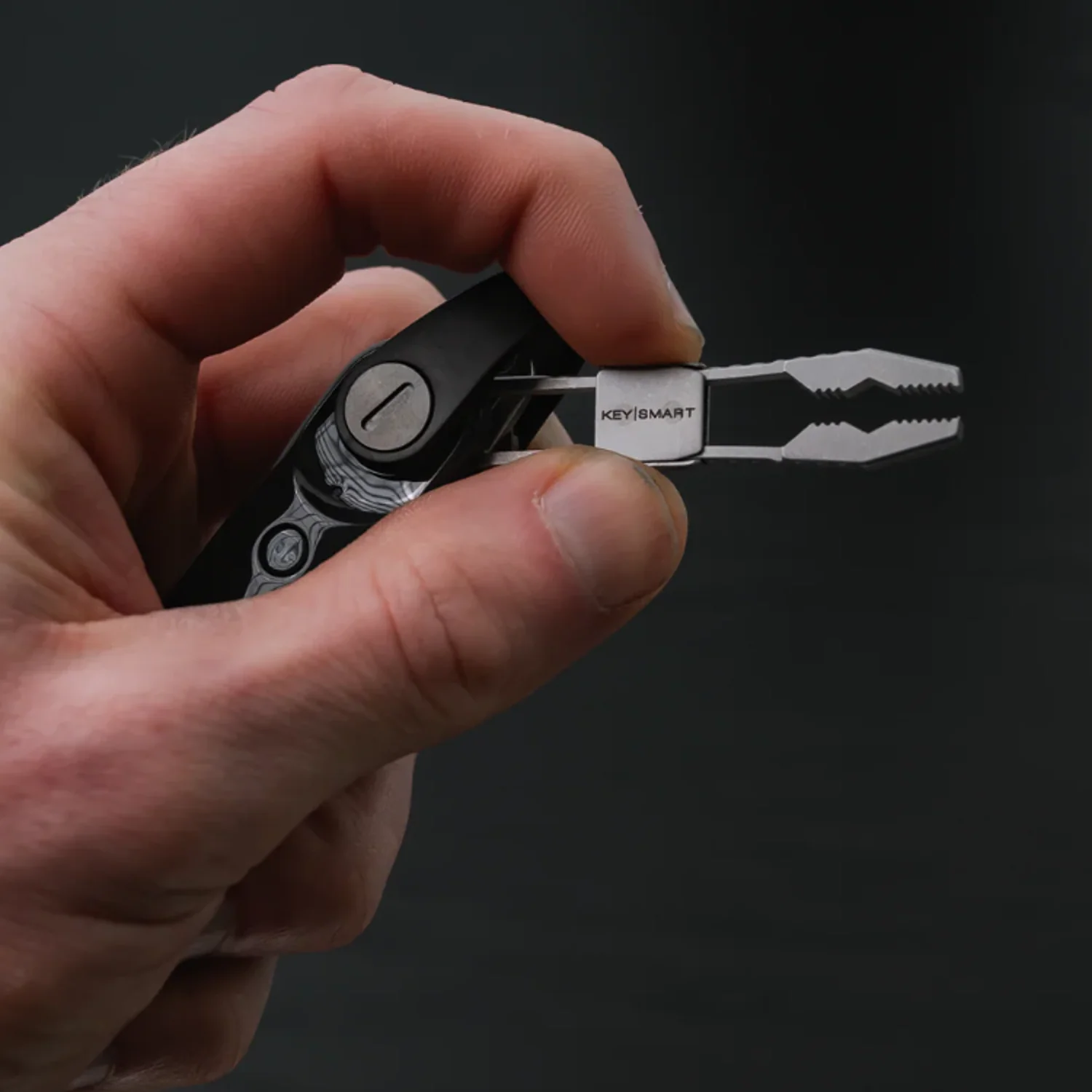 KeySmart Nano Pliers for Keyring Stainless Steel - Image 3