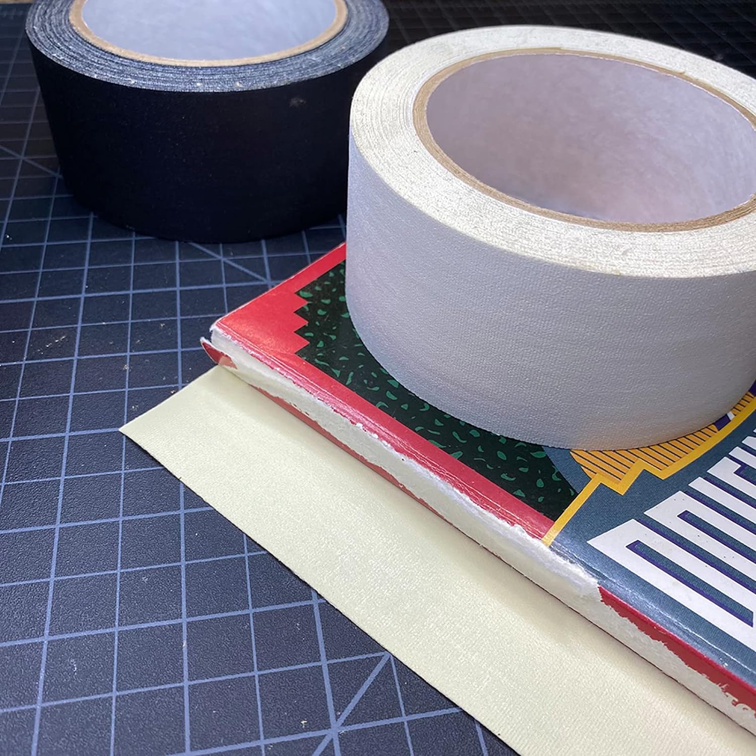 Lineco Book Repair Tape 5cm x 4.5m Self Adhesive White - Image 5