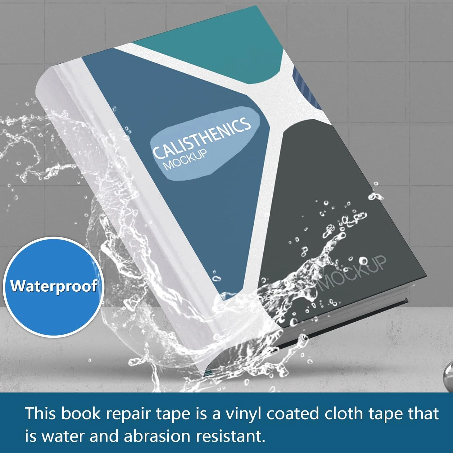 Lineco Book Repair Tape 5cm x 4.5m Self Adhesive White - Image 6