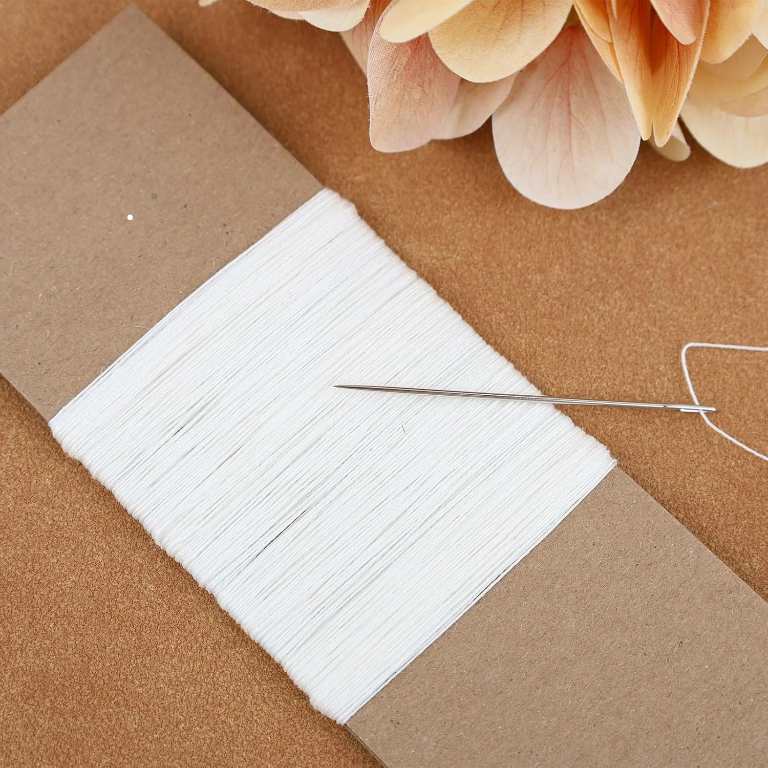 Linen Thread Unwaxed 50 Yards by Books By Hand - Image 2
