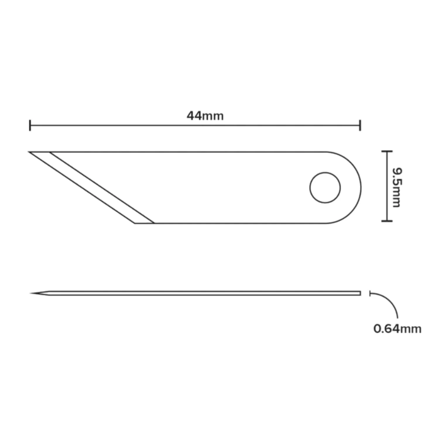 Logan 324 Mat Cutter Blades (20 Pack) - Image 3