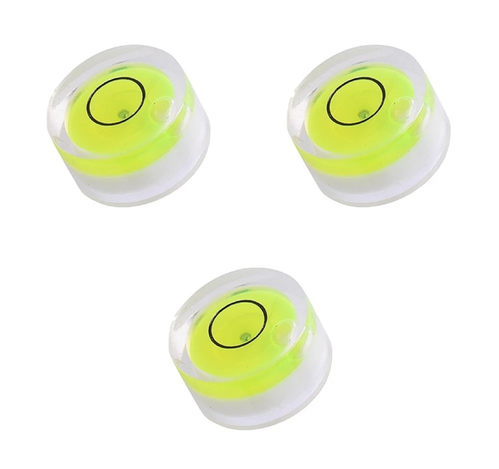 Taskar 12mm Mini Round Bullseye Bubble Spirit Level (3 Pack) - Image 3