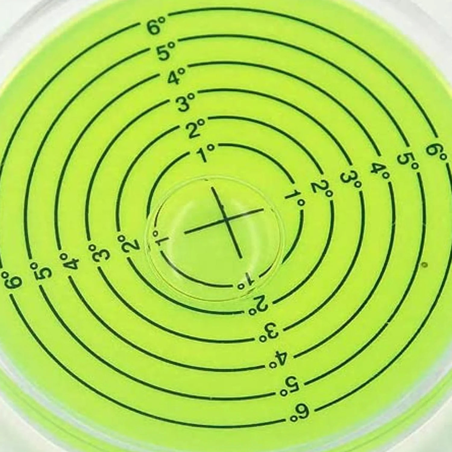 Screw On Large Round Bullseye Spirit Level 100mm For Caravans Etc - Image 3