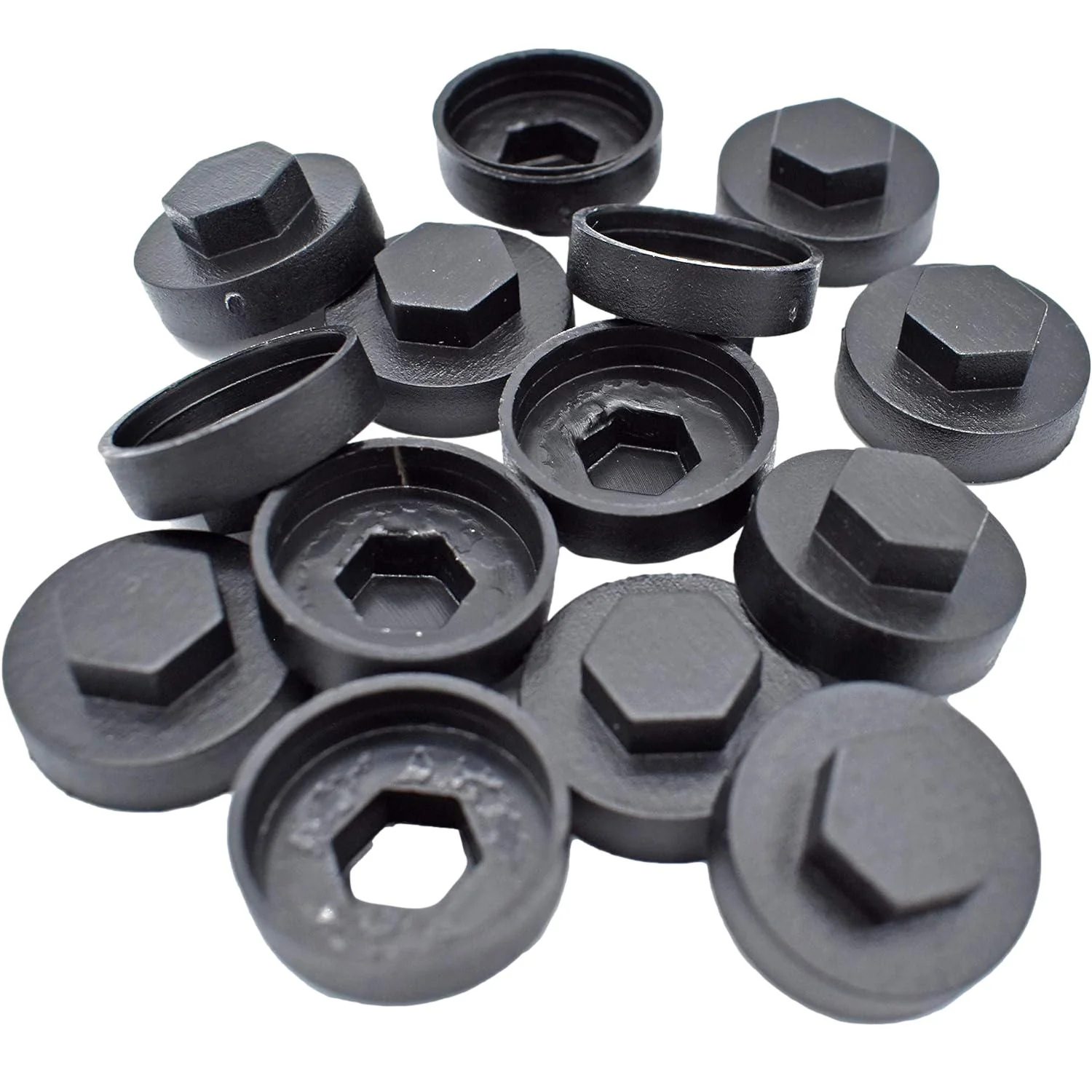 Taskar Hex Cover Cap 19mm Black (1000 Pack) - Image 2