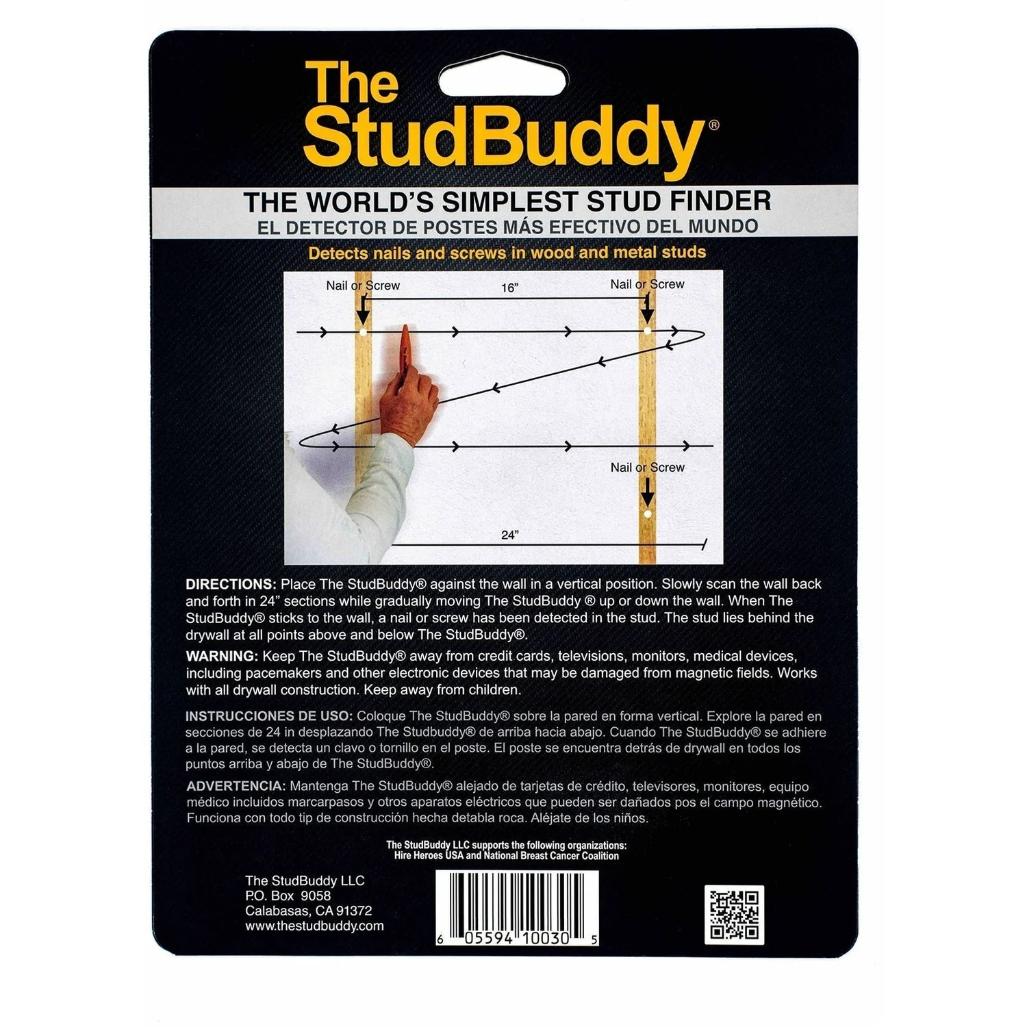 The StudBuddy Magnetic Stud Finder (2 Pack) - Image 3