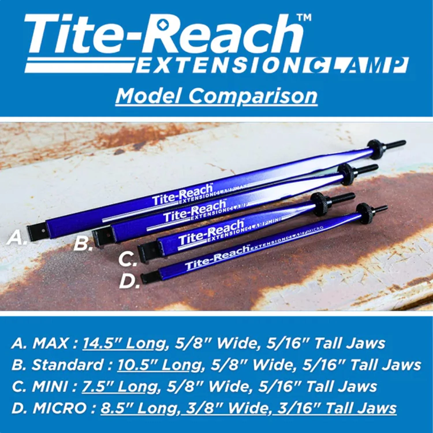 Tite-Reach Engineers Micro Extension Clamp - Image 5